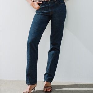 Abercrombie & Fitch Mid Rise 90s Straight